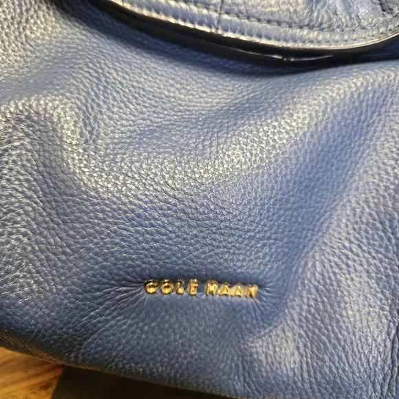 Cole Haan Blue Leather Women's Bag - Picture 3 of 9